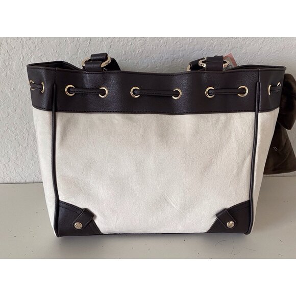 Juicy Couture Classic Scottie Dogs Tote Crystal Off White Daydreamer Viral NEW - Picture 10 of 16